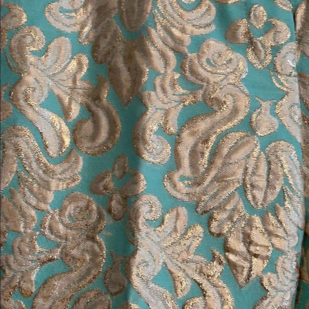 Jacquard cropped pants